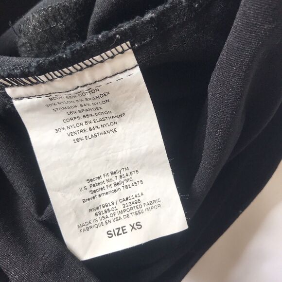 A Pea in the Pod Maternity Pants Black Womens XS SECRET FIT BELLY Panel Bootcut - Picture 5 of 12